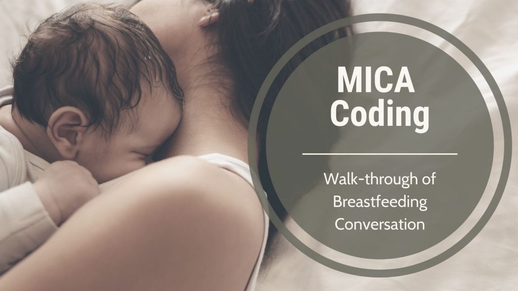 MICA coding with John-Breastfeeding