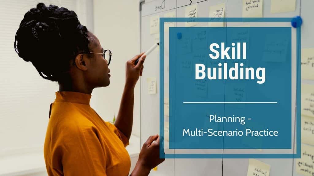 Video Skill building-Planning worksheet